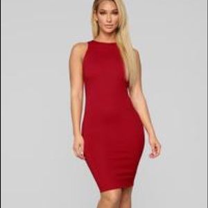 NEW! Fashion Nova Body Sculpting Midi Dress